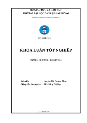 Tối ưu hóa kế toán doanh thu và chi phí tại Công ty Phúc