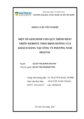 Giải pháp tối ưu quy trình phát triển website cho khách hàng