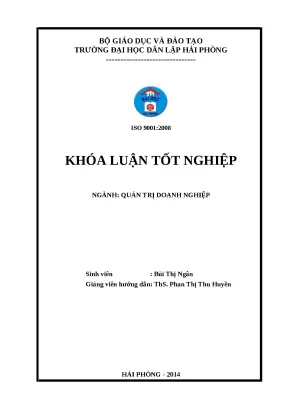 Nâng cao hiệu quả kinh doanh tại công ty TNHH Thương mại