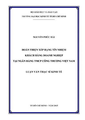 Cải thiện xếp hạng tín nhiệm khách hàng doanh nghiệp tại