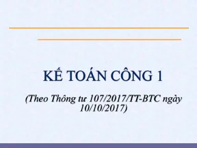 Tổng Quan Về Kế Toán Công Theo Thông Tư 107/2017/TT-BTC