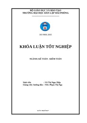 Cải tiến kế toán doanh thu và chi phí tại Công ty Bảo An