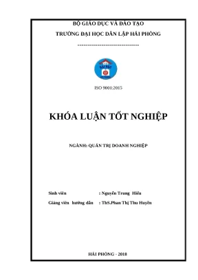 Nâng cao hiệu quả sử dụng nguồn nhân lực tại Công ty