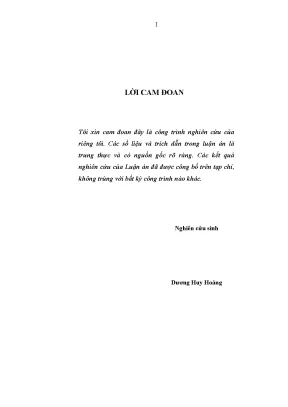 Luận án tiến sĩ thúc đẩy xuất khẩu dịch vụ của việt nam khi là thành viên của tổ chức thương mại thế giới wto