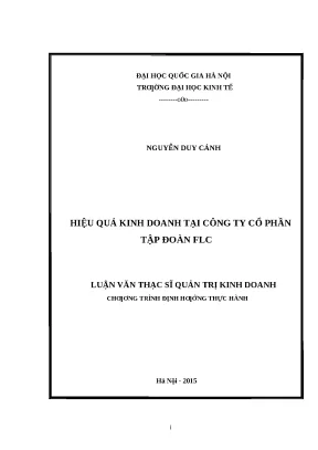Nâng cao hiệu quả kinh doanh tại Công ty Cổ phần Tập