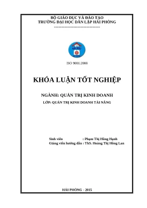Phân Tích Tình Hình Tài Chính và Giải Pháp Cải Thiện Tại