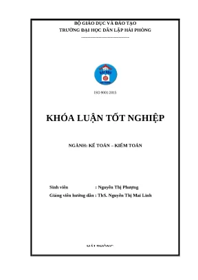Hoàn thiện kế toán doanh thu và chi phí tại Công ty TNHH