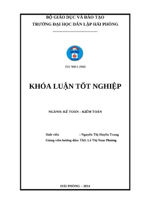 Tổ Chức Kế Toán Doanh Thu và Chi Phí tại Công Ty Vật