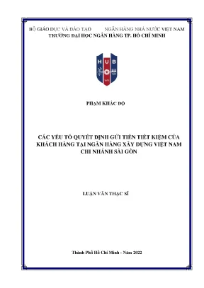 6 yếu tố quyết định gửi tiết kiệm tại Ngân hàng Xây Dựng