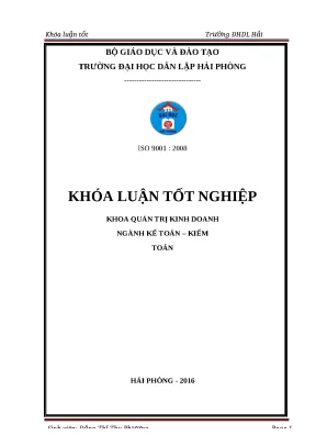 Hoàn thiện kế toán doanh thu và chi phí tại công ty xây lắp