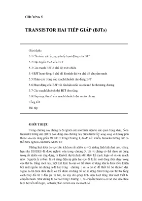 Tìm Hiểu Về Transistor Lưỡng Cực (BJT): Cấu Trúc, Nguyên