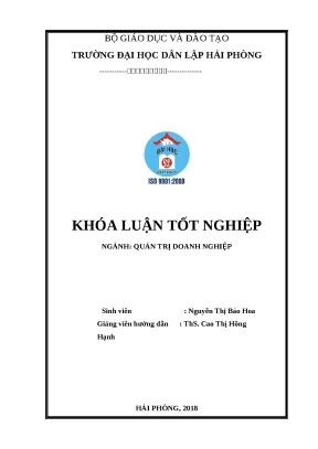 Nâng cao hiệu quả kinh doanh tại Công ty Cổ phần Du lịch