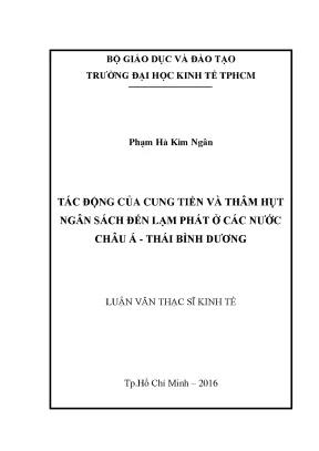 Tác động của cung tiền và thâm hụt ngân sách đến lạm