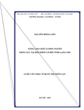 Nâng cao chất lượng nguồn nhân lực tại bảo hiểm xã hội