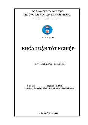 Hoàn thiện kế toán doanh thu và chi phí tại Công ty TNHH
