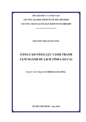 Nâng cao năng lực cạnh tranh du lịch Lào Cai: Giải pháp
