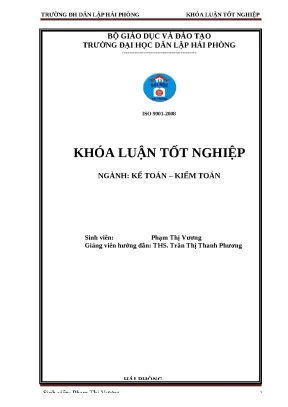 Hoàn thiện kế toán doanh thu và chi phí tại Minh Lộc