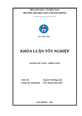 Tổ Chức Kế Toán Doanh Thu, Chi Phí và Kết Quả Kinh Doanh