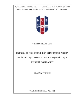 7 yếu tố then chốt ảnh hưởng chất lượng nguồn nhân lực