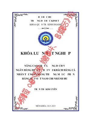 Nâng cao chất lượng dịch vụ ngân hàng điện tử tại ngân