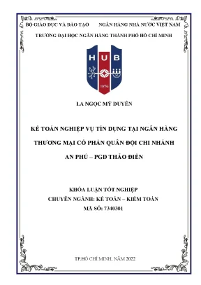 Kế Toán Nghiệp Vụ Tín Dụng Tại Ngân Hàng Quân Đội Chi
