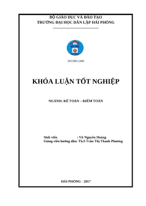 Hoàn thiện kế toán thanh toán tại Công ty TNHH Thuốc lá