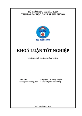 Hoàn thiện tổ chức kế toán doanh thu và chi phí tại Công