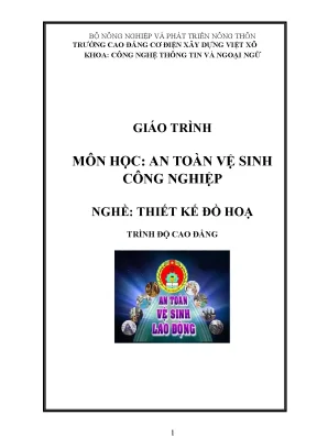 Giáo Trình An Toàn Vệ Sinh Công Nghiệp Cho Nghề Thiết Kế
