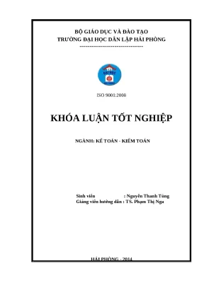 Hoàn thiện kế toán vốn bằng tiền tại Công ty Cổ phần Đồ