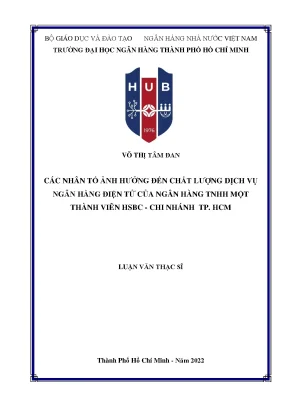 Những yếu tố quyết định chất lượng dịch vụ ngân hàng