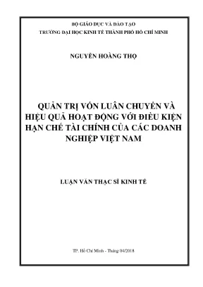 Quản Trị Vốn Luân Chuyển và Hiệu Quả Hoạt Động Doanh