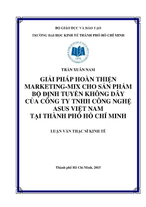 Giải pháp hoàn thiện marketing mix cho bộ định tuyến