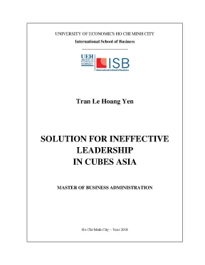 Giải pháp cho lãnh đạo kém hiệu quả tại Cubes Asia