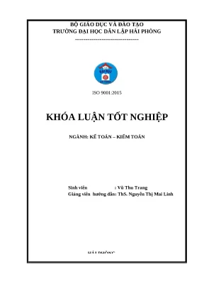 Cải Thiện Công Tác Kế Toán Hàng Hóa Tại Công Ty TNHH CTA