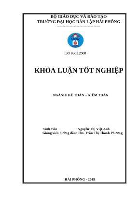 Hoàn thiện kế toán doanh thu và chi phí tại công ty xuất