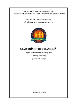 Giáo Trình Mài Nghề Vẽ và Thiết Kế Trên Máy Tính Cao Đẳng