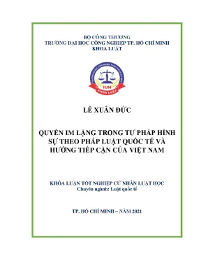 Quyền Im Lặng Trong Tư Pháp Hình Sự: Pháp Luật Quốc Tế