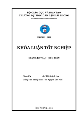 Hoàn thiện kế toán doanh thu và chi phí tại Công ty TNHH