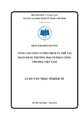 Nâng cao chất lượng dịch vụ thẻ tại ngân hàng Công