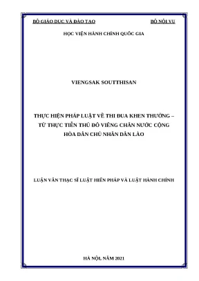 Thực hiện pháp luật về thi đua khen thưởng tại thủ đô