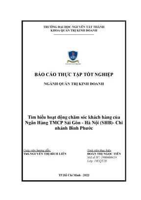 Khám Phá Dịch Vụ Chăm Sóc Khách Hàng Tại Ngân Hàng SHB