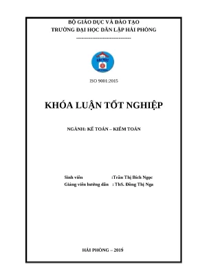 Khóa luận Kế toán Doanh thu Chi phí & Kết quả Kinh doanh