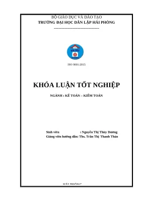 Hoàn thiện kế toán doanh thu và chi phí tại Công ty Hiền