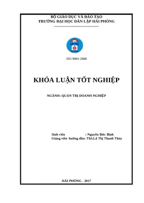 Biện pháp nâng cao hiệu quả nhân lực tại Cảng Nam Hải