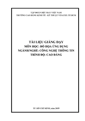 Tài liệu giảng dạy đồ họa ứng dụng cho sinh viên công