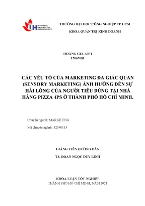 Tác động của Marketing Đa Giác Quan đến Sự Hài Lòng của