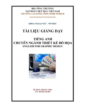 Tài liệu giảng dạy tiếng Anh cho thiết kế đồ họa