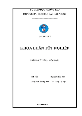 Hoàn thiện kế toán doanh thu và chi phí tại Công ty Cổ