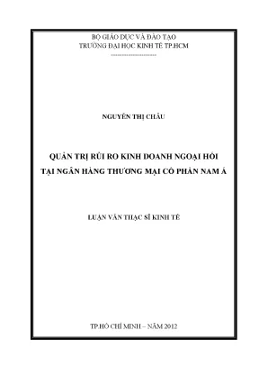 Quản trị rủi ro kinh doanh ngoại hối tại Ngân hàng Nam Á