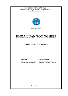 Tổ Chức Kế Toán Tiền Lương Tại Công Ty Cổ Phần May Xuất